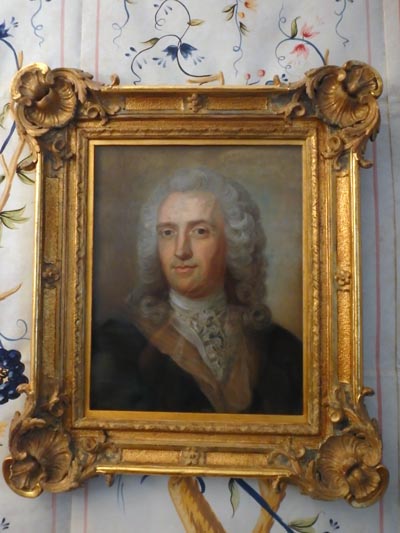 Portrait of Carl Linnaeus.